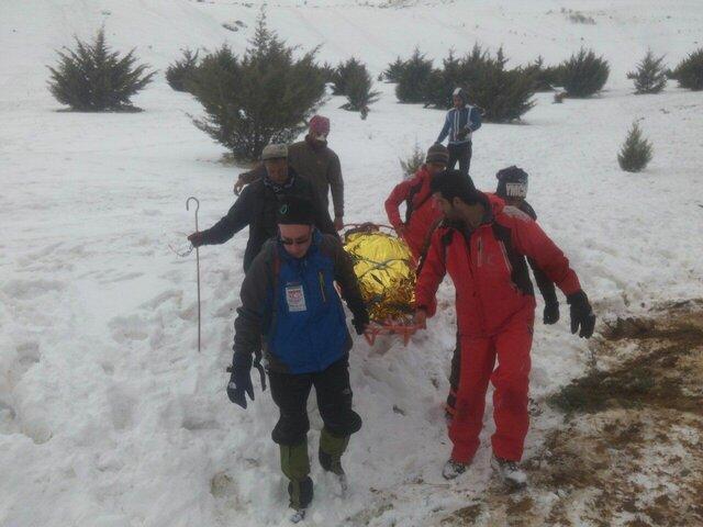 نجات کوهنوردان حادثه دیده در آبیدر