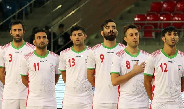 پیروزی فوتسالیست های ایران مقابل ترکمنستان