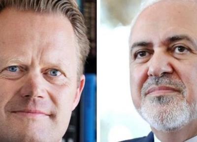 گفتگوی تلفنی وزیر خارجه دانمارک با ظریف