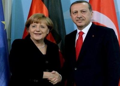 اردوغان و مرکل تبادل نظر کردند
