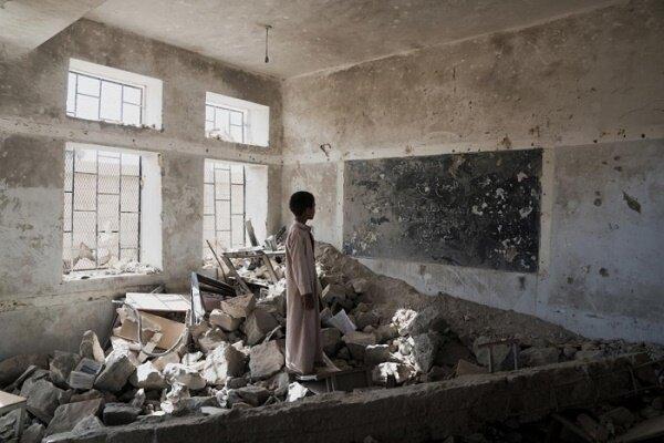 ائتلاف متجاوز سعودی بیش از 3 هزار مدرسه یمن را تخریب کرده است