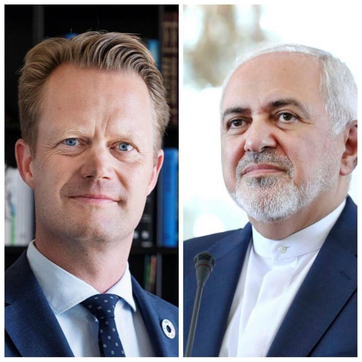 خبرنگاران وزرای خارجه ایران و دانمارک درباره تحولات منطقه رایزنی کردند
