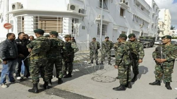 خثنی سازی حمله با سلاح سرد به مقر وزارت کشور تونس